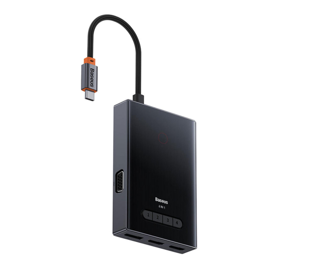 Baseus Hub USB-C 8w1 PioneerJoy - 1502015 - zdjęcie 3